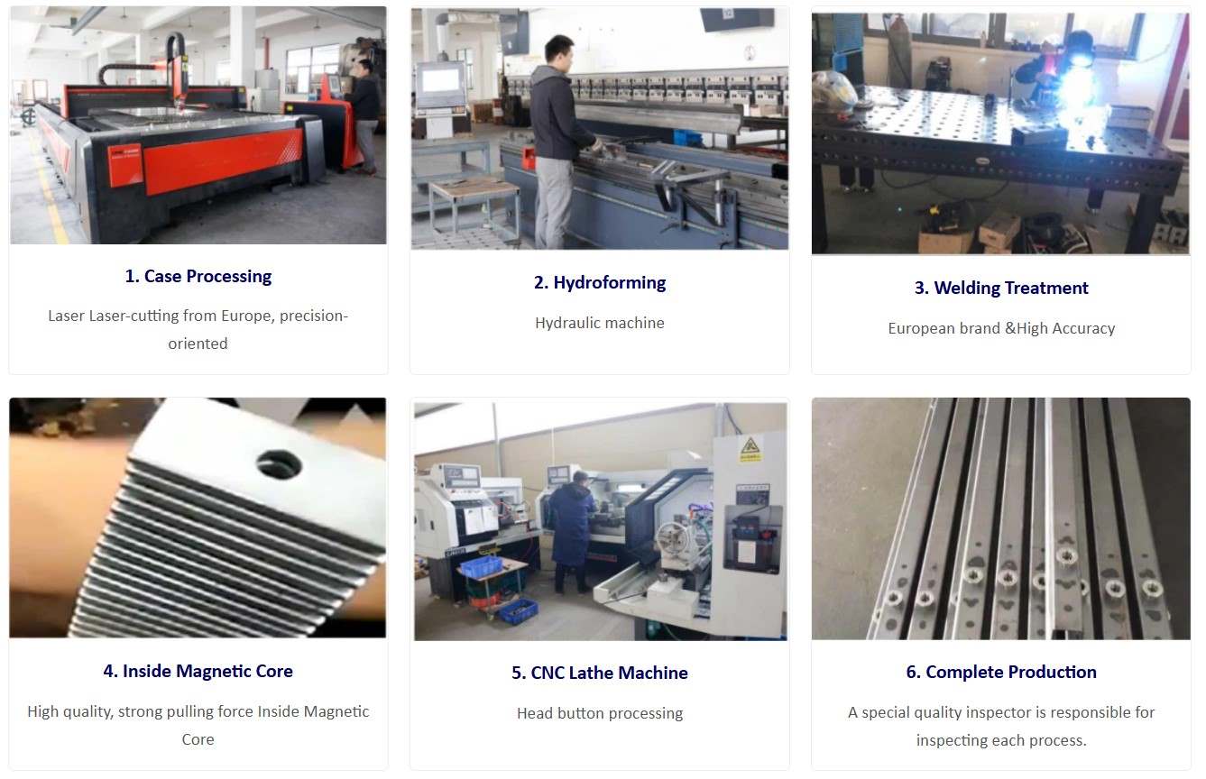 Magnetic Formwork Processing