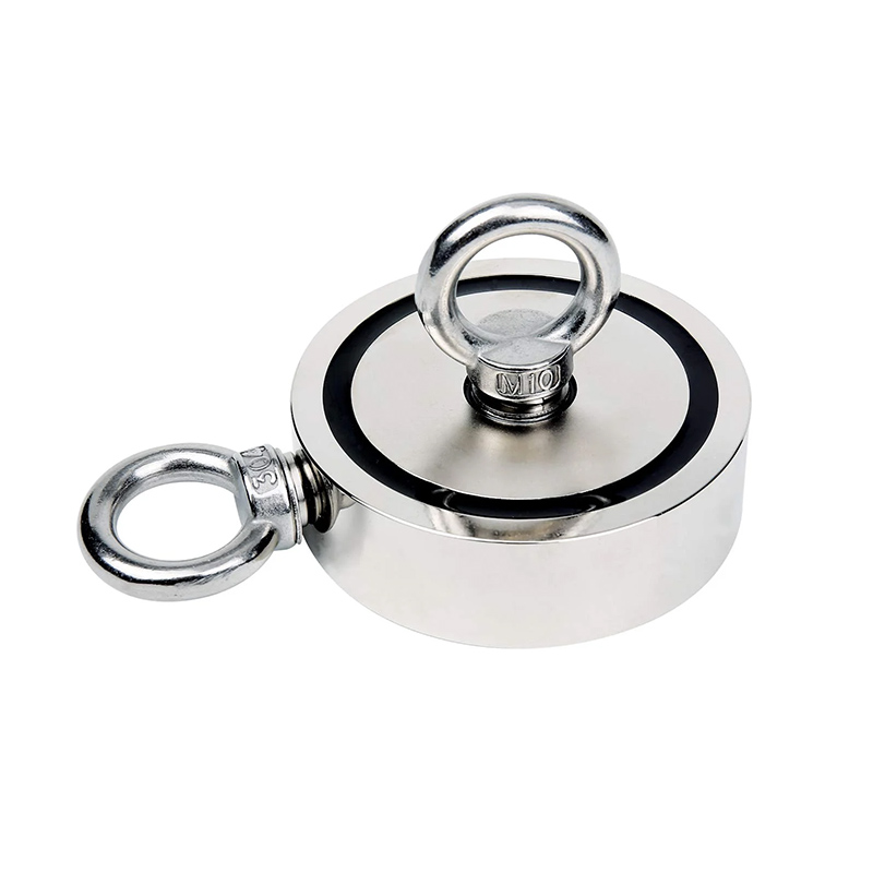 Double-sided fishing magnet