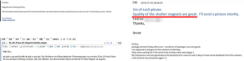 Customer Feedback on Sidebar Formwork Magnets